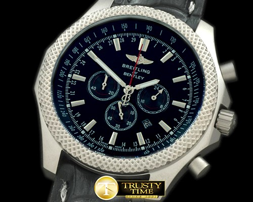 브라이틀링 Bentley Barnato Chrono SS/LE Black Jap OS20 Qtz -BSW0160A