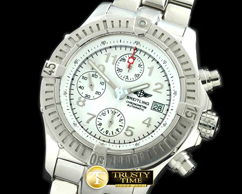 브라이틀링 Chrono Avenger V2 SS/SS White A7750 28800 -BSW0163A