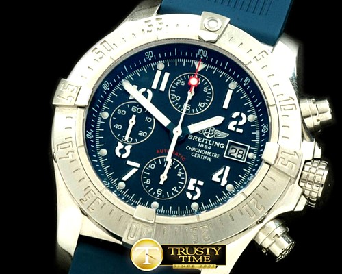 브라이틀링 Avenger SS/RU Blue A7750 28800 -BSW0190B