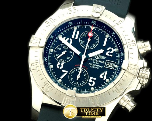 브라이틀링 Avenger SS/RU Blue A7750 28800 -BSW0191B
