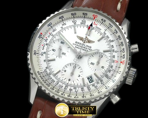 브라이틀링 Navitimer SS/LE White Sticks 7750 -BSW0290B