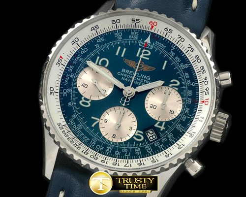 브라이틀링 Navitimer SS/LE Blue Num 7750 -BSW0290E