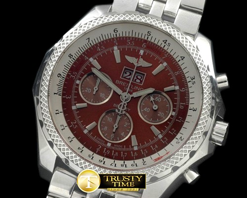 브라이틀링 Bentley 6.75 Big Date SS/SS Brown A7750 -BSW0291C