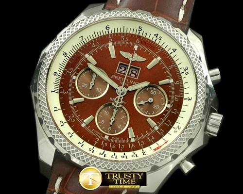 브라이틀링 Bentley 6.75 Big Date SS/LE Brown A7750 -BSW0292A
