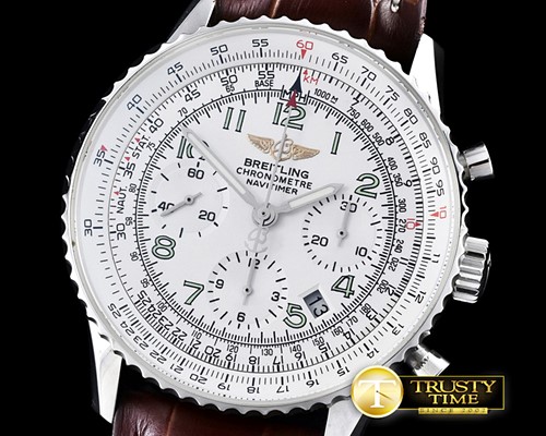 브라이틀링 Navitimer SS/LE White Num A7750 -BSW0311A