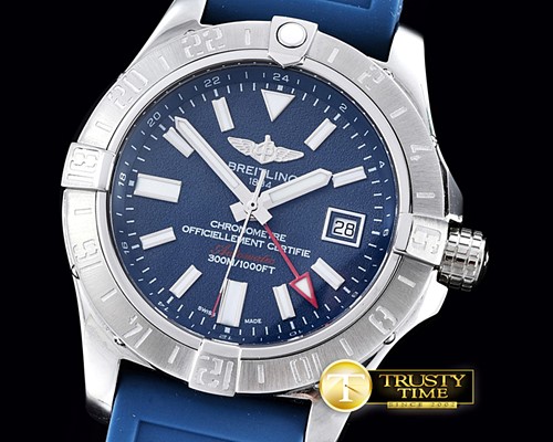 브라이틀링 Avenger II GMT SS/RU Blue A2836 -BSW0314B