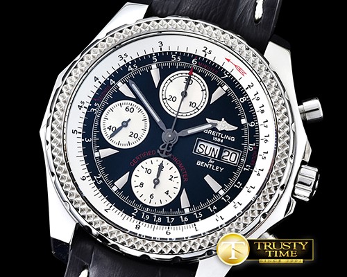 브라이틀링 Bentley GT 44mm SS/LE Black BP Asia 7750 -BSW0319D