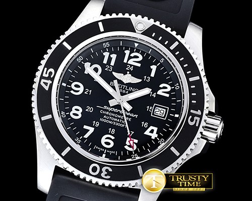 브라이틀링 SuperOcean 44mm SS/RU Black Num Noob Asia 2824 -BSW0326A