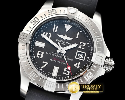 브라이틀링 Avenger Seawolf 2017 SS/RU Grey GF Asia 2836 -BSW0341A