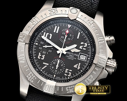 브라이틀링 Avenger Chronograph TI/NY Grey/Num ANF Asia 7750 -BSW0342A