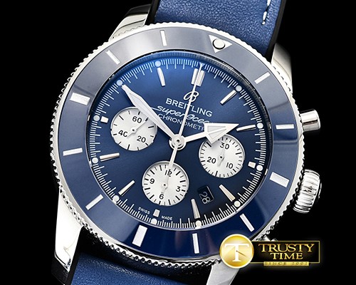 브라이틀링 Superocean Heritage II B01 44 SS/LE/RU Blue A7750 -BSW0377B