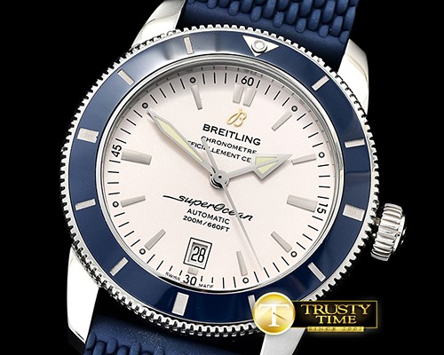 브라이틀링 Superocean Heritage II 42mm SS/RU (Blue) Wht OMF A2836 -BSW0380A