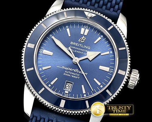 브라이틀링 Superocean Heritage II 42mm SS/RU Blue OMF A2836 -BSW0380B