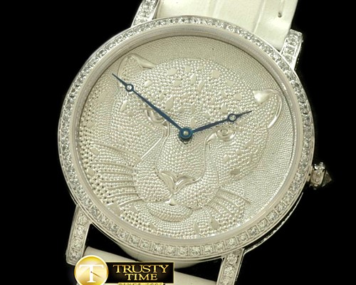 까르띠에 Panthere de Cartier Ladies SS/LE Platinium Swiss Qtz -CAR0259A