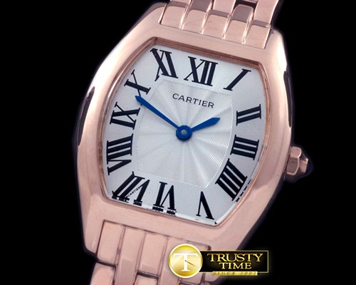 까르띠에 Tortue De Cartier RG/RG White Swiss Quartz -CAR0300D