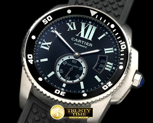 까르띠에 Calibre de Cartier Diver SS/RU A2813 -CAR0309