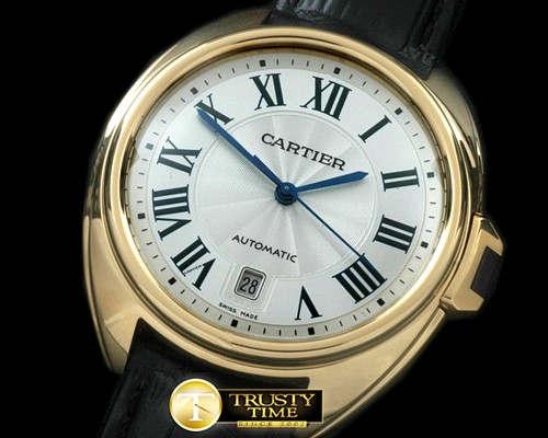 까르띠에 Cle De Cartier YG/LE White J9015 -CAR0318A