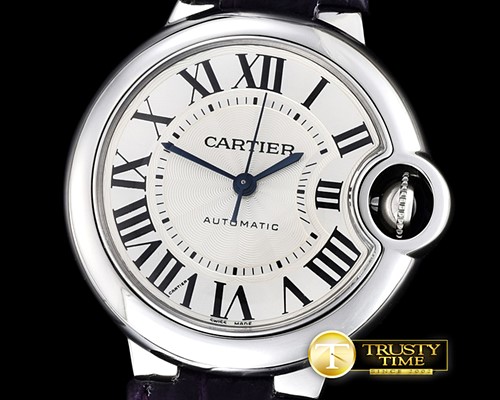 까르띠에 Ballon De Cartier Ladies SS/LE White Roman V6F Jap M[CAR0339B] -CAR0339B