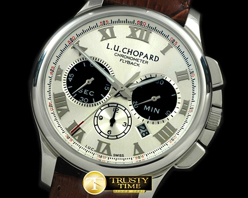 쇼파드 LUC Chronograph SS/LE White Asia 2813 -CH097A
