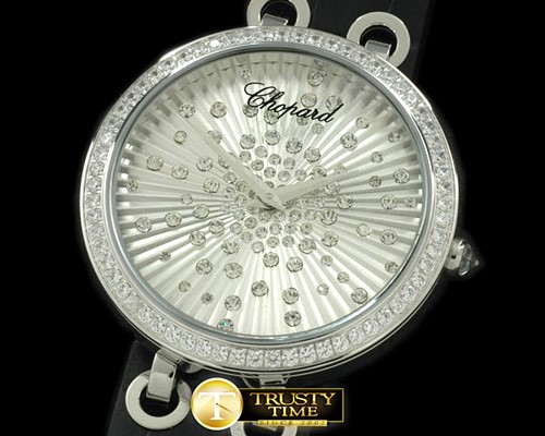 쇼파드 Xtravagaza Mid SS/LE Silver Swiss Quartz -CH104C