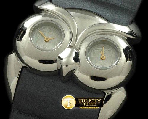 쇼파드 Owl Watch Ladies SS/ST White Swiss Qtz -CH110C