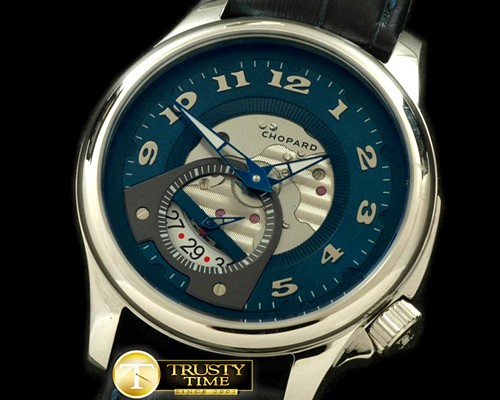 쇼파드 LUC Tech Twist SS/LE Blue Asia 2813 -CH115A