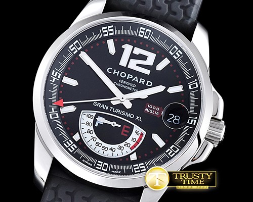 쇼파드 Mille Miglia Gran Turismo XL SS/RU Blk/Wht A2824 Mod -CH134A