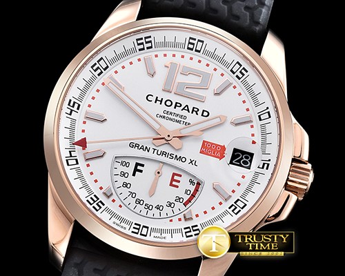 쇼파드 Mille Miglia Gran Turismo XL RG/RU White A2824 Mod -CH135A