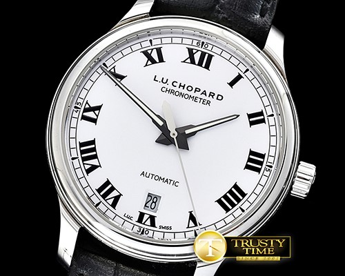 쇼파드 Chopard LUC 1937 Classic SS/LE Wht/Blk Jap Miyota 9015 -CH136C