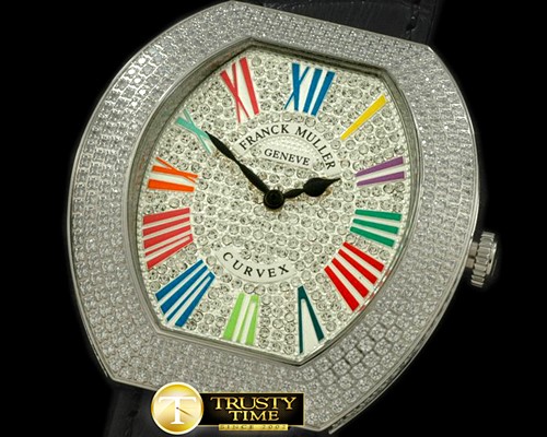 프랭크뮬러 Ladies Infinity Curvex SS/LE Diamonds Jap Quartz -FM099A