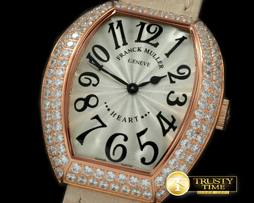 프랭크뮬러 Heart RG/LE White Swiss Quartz -FM118B