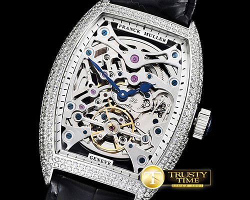 프랭크뮬러 FM Aeternitas Tourbillon Diams SS/LE Skeleton Asia 21J -FM125C