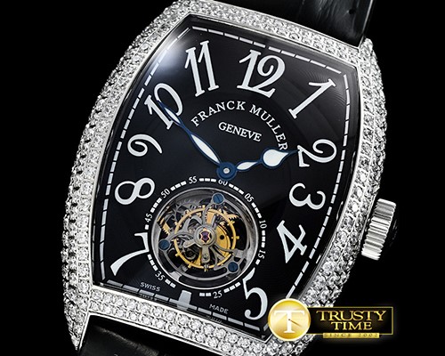 프랭크뮬러 Aeternitas Tourbillon DIAM/SS/LE Blk Flying Tourbillon -FM129B