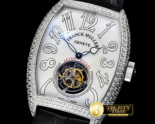 프랭크뮬러 Aeternitas Tourbillon DIAM/SS/LE Wht Flying Tourbillon -FM129C