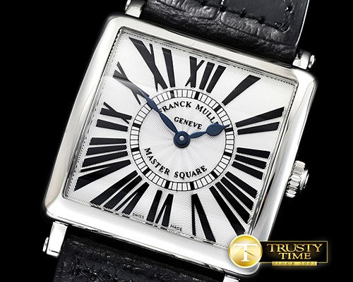 프랭크뮬러 Master Square 6002 Midsize SS/LE White GFSwiss Quartz -FM132