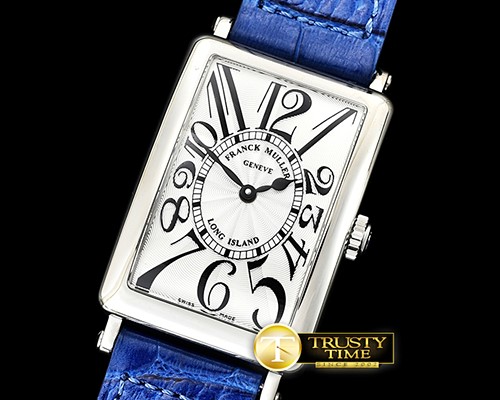 프랭크뮬러 Long Island Ladies 952QZ SS/LE (Blue) Wht GF Swiss Qtz -FM143D