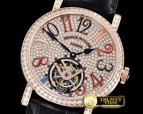 프랭크뮬러 Ronde Color Dreams Tourbillon Diams RG/LE Diams Tourb -FM162B