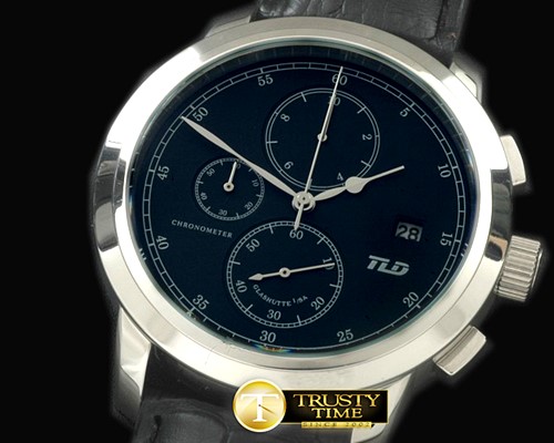 글라슈테 Senator Chrono SS/LE Black OS20 Quartz -GLA0031H