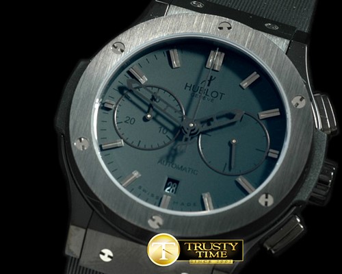 위블로 Classic Fusion Chrono PVD/LE All Black A7750 Sec@3 -HUB0215