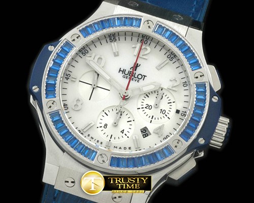 위블로 Big Bang Aspen SS/Sq DBlue Ruby White A7750 -HUB0321E