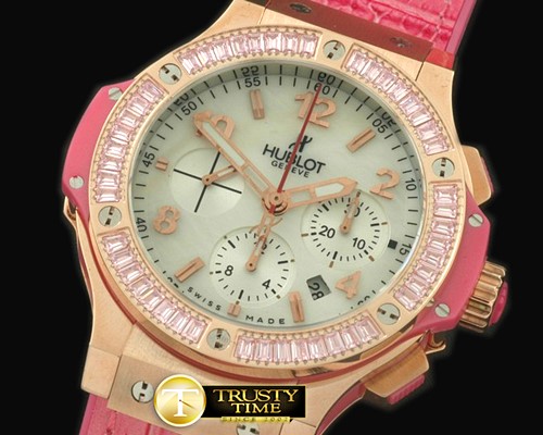 위블로 Big Bang Pearl RG/Sq Pink Ruby White A7750 -HUB0322H