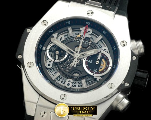위블로 Big Bang Unico SS/RU Skeleton Asian 7750 -HUB0326C