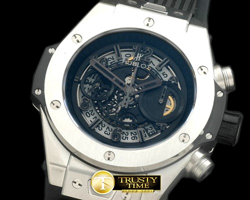 위블로 Big Bang Unico SS/RU Skeleton Asian 7750 -HUB0326D