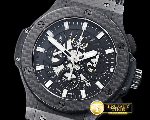 위블로 Aero Big Bang Carbon CF/RU Skeletonal A7750 Mod -HUB0374A