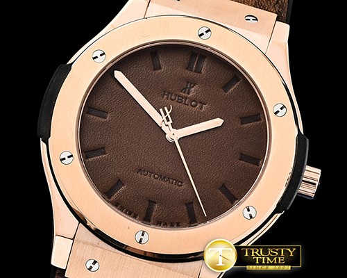 위블로 Classic Fusion Berluti Scritto RG/LE Brown V2 A2892 -HUB0386C