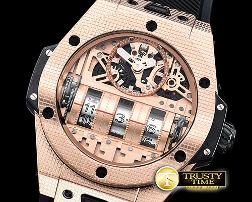 위블로 Big Bang MP11 Rose Gold RG/RU Rose G Quartz -HUB0398C