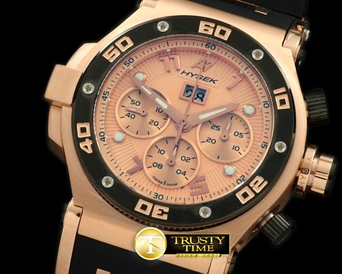 하이섹 Abyss Explorer RG/RU Rose Gold A7750 28800bph -HY005