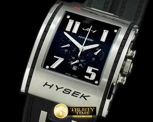 하이섹 X Ray Chronograph SS/RU Black Jap Quartz -HY009B