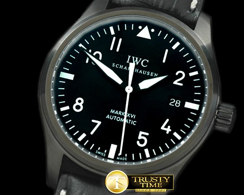 IWC Mark XVI PVD/LE Black Asian 2892 Automatic -IWC0121