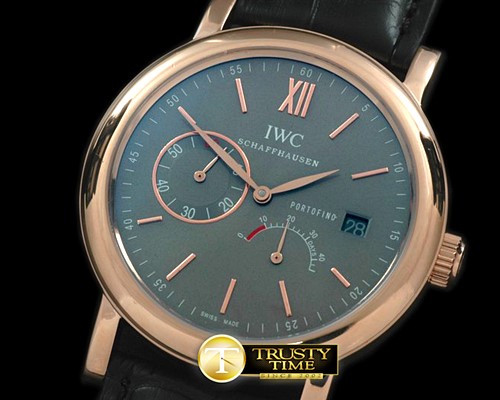 IWC Portofino Power Reserve RG/LE Grey Asia SG 35J -IWC0128B